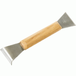 Daltă apicolă 200 mm din oțel inoxidabil, cu mâner din lemn