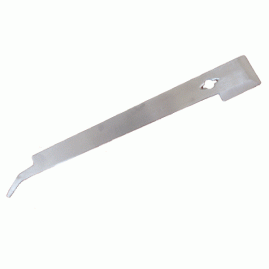 Daltă apicolă cu cârlig 285 mm din oțel inoxidabil