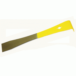 Daltă apicolă cu cârlig vopsit „APITIENDA” 250 mm din oțel inoxidabil (original, Portugalia)