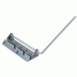 Perforator manual pentru rame apicole, 5 orificii, cu acoperire polimerică