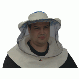 Mască apicolă îmbunătățită, cu guler