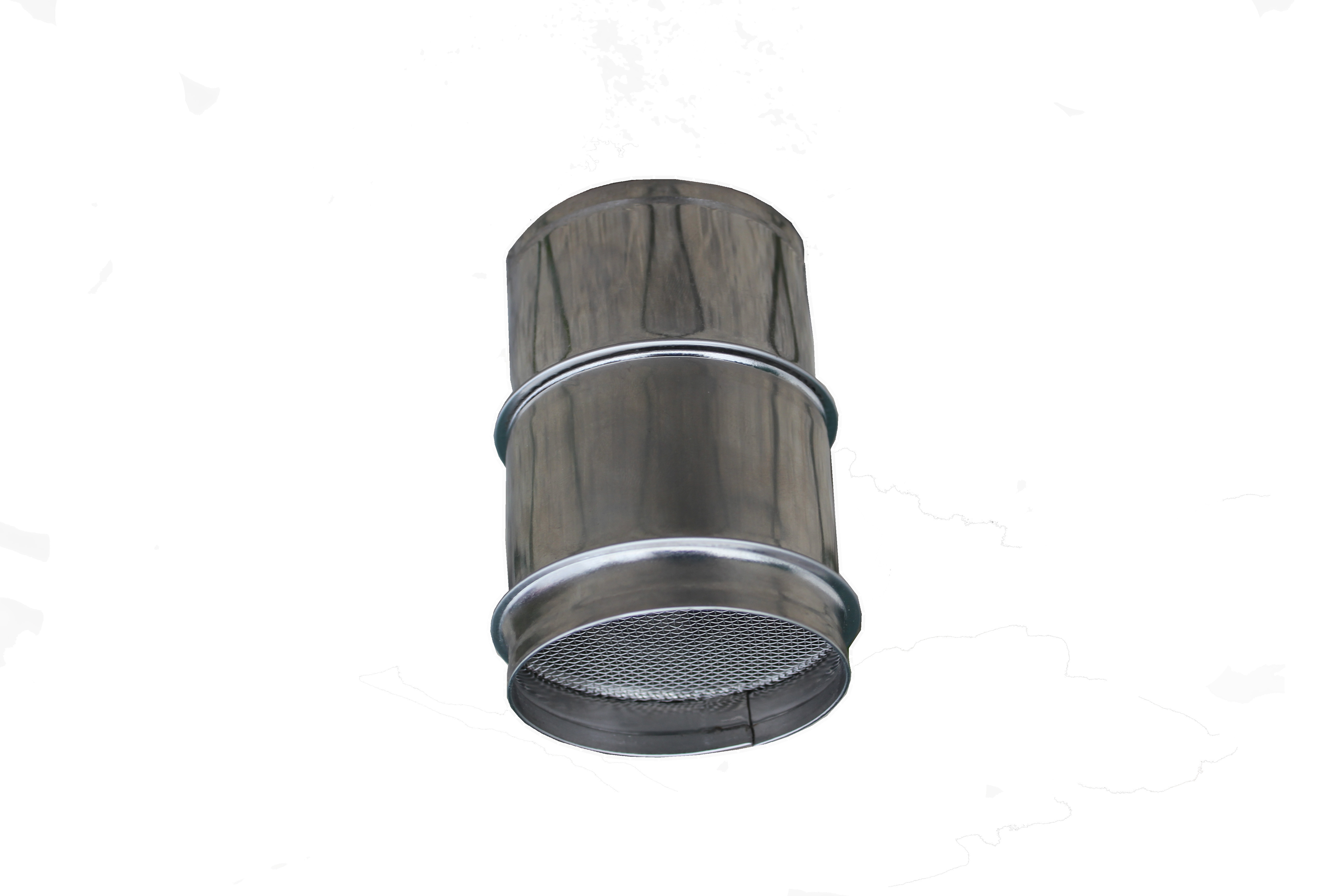 Filtru pentru miere din oțel inoxidabil pentru borcan, dublu (grosier + fin), Ø66 mm