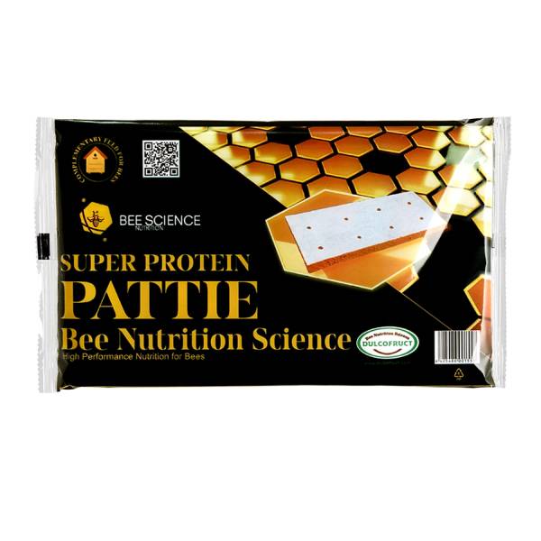 Super Protein Pattie – turtă proteică premium pentru albine, 0.45 kg