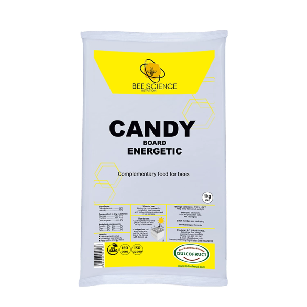 Turtă energetică solidă pentru albine, 1 kg – Dulcofruct