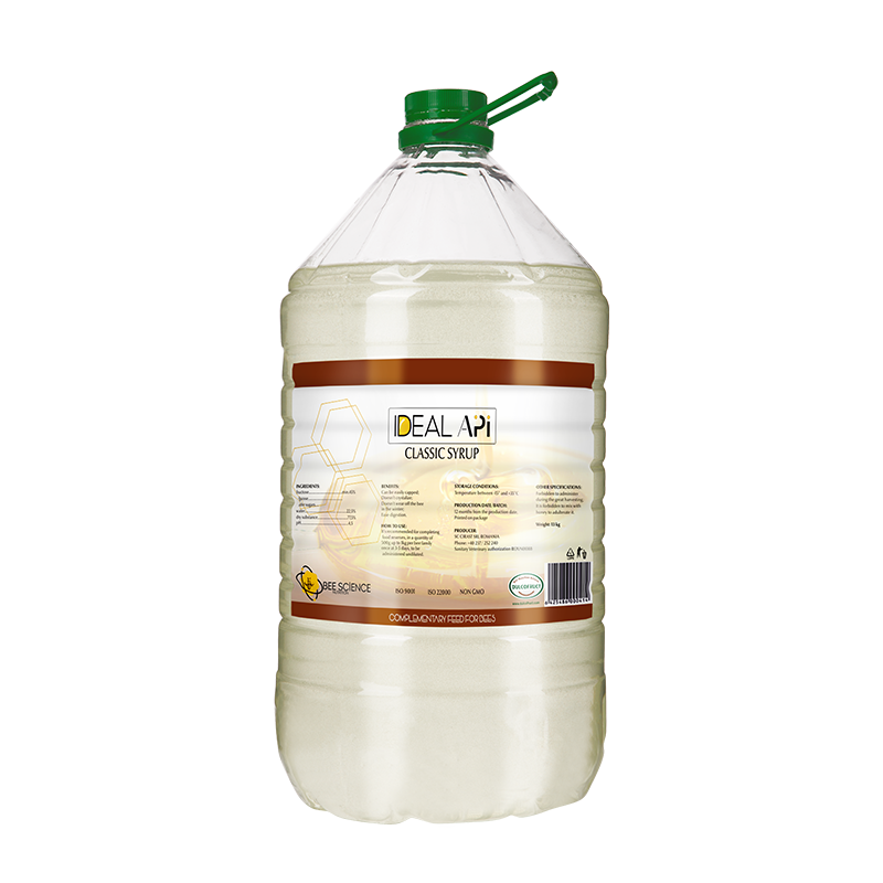 IdealBee Classic Syrup (Apinectar) – sirop pentru completarea rezervelor de hrană, 13 kg